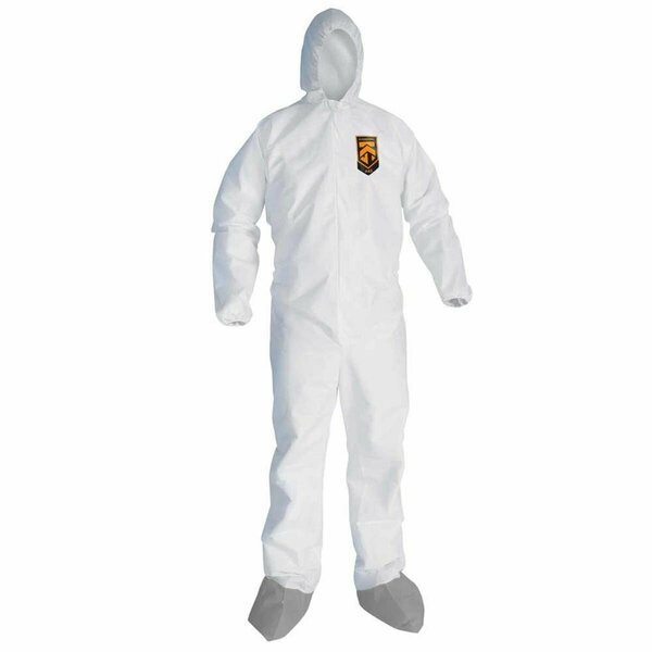 Beautyblade A45 Liquid & Particle Protection Coverall Apparel White - 2XL BE2659672